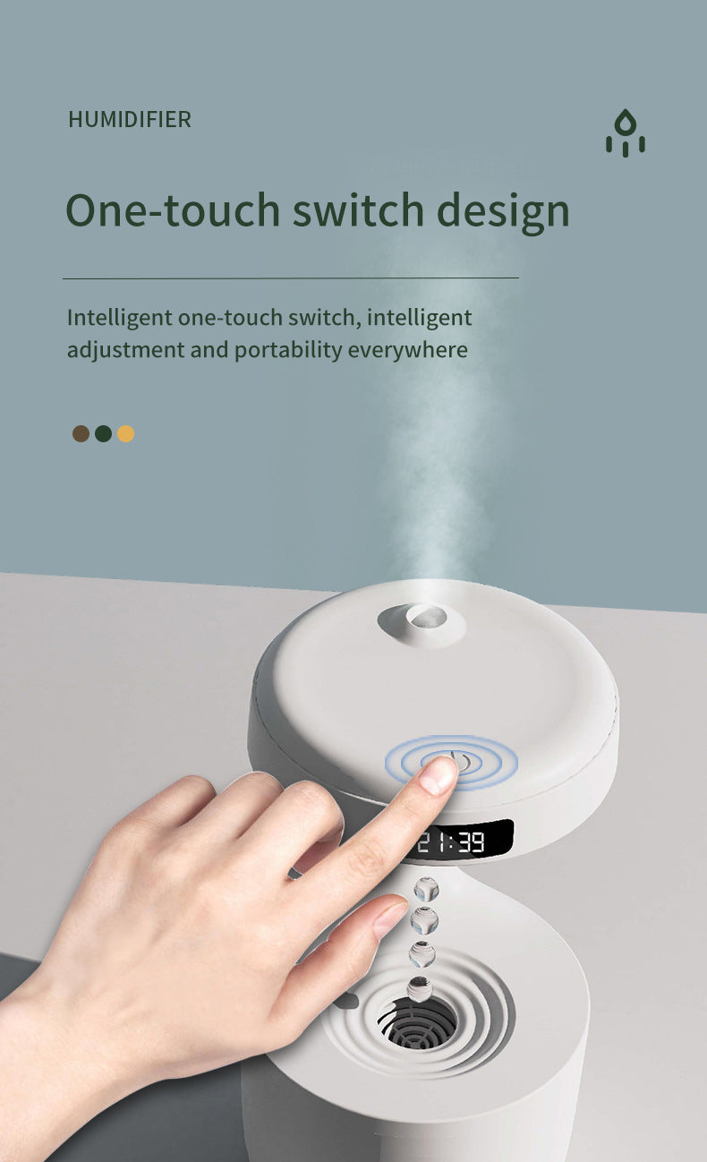 Anti-Gravity Water Drop Humidifier
