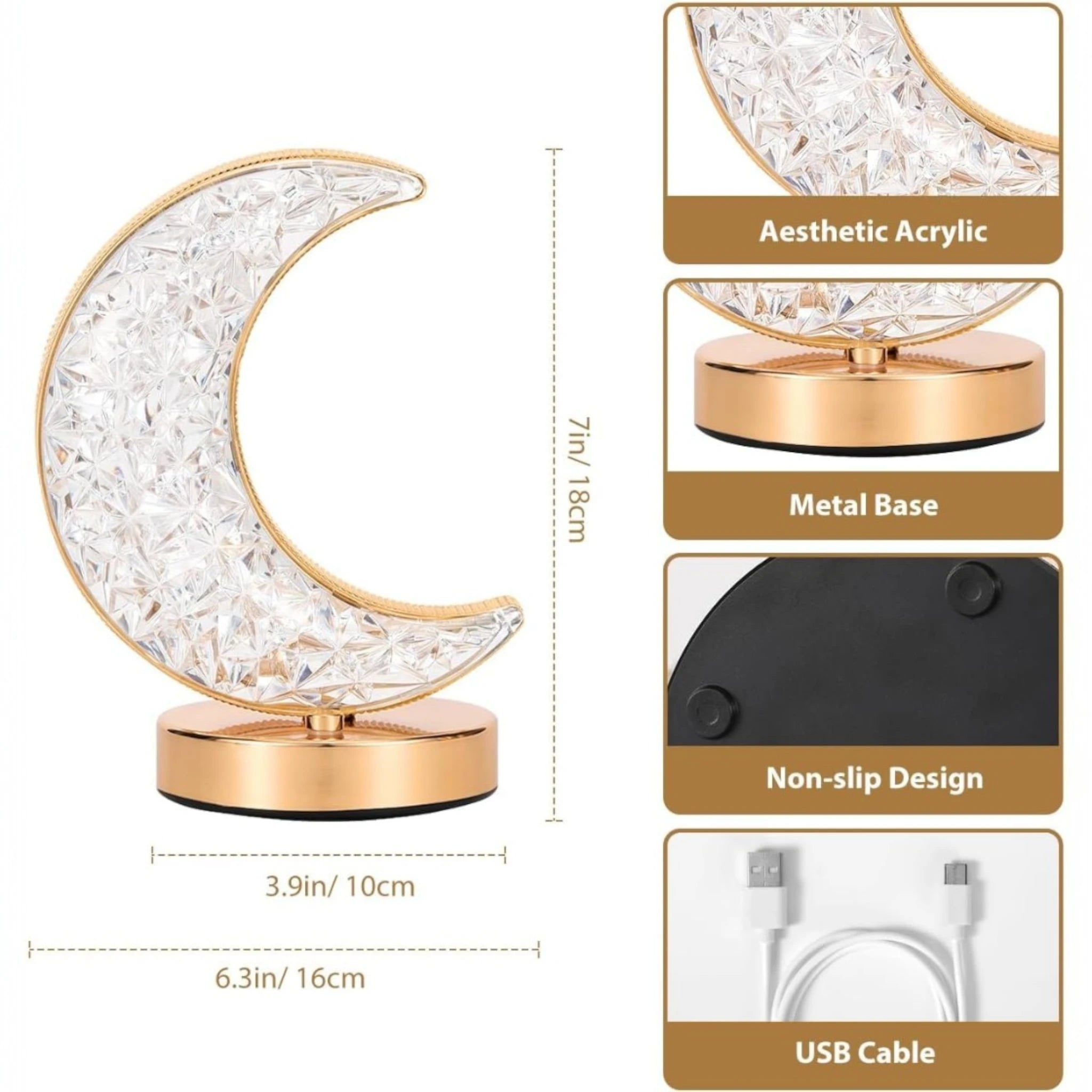 Crystal Moon Ambient Lamp