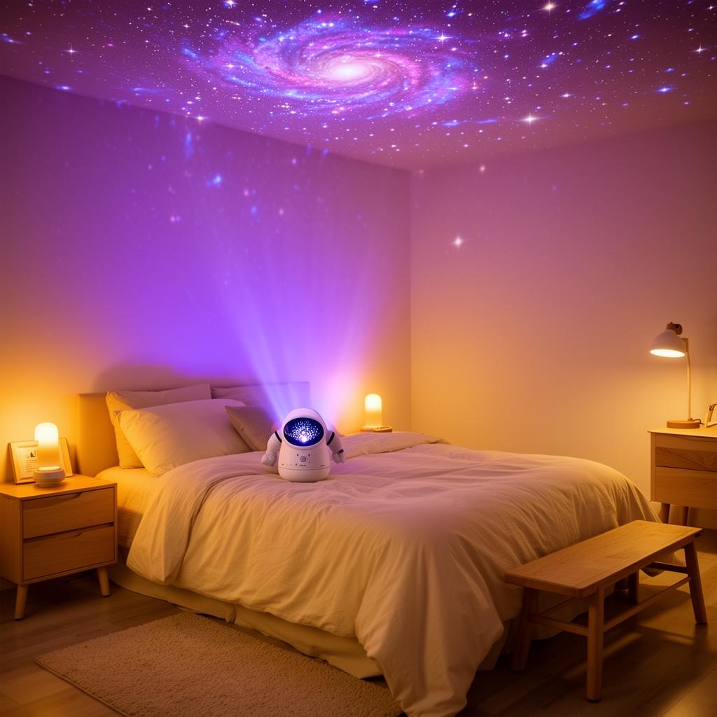 Astronaut Galaxy Projector free gift